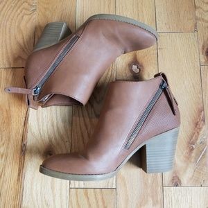 Cognac Ankle Boots (Target)